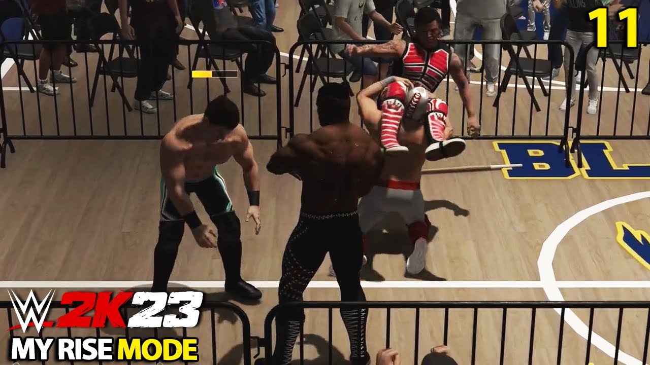 VOLTANDO PRA ESCOLA  - WWE 2K23 My Rise - Parte 11