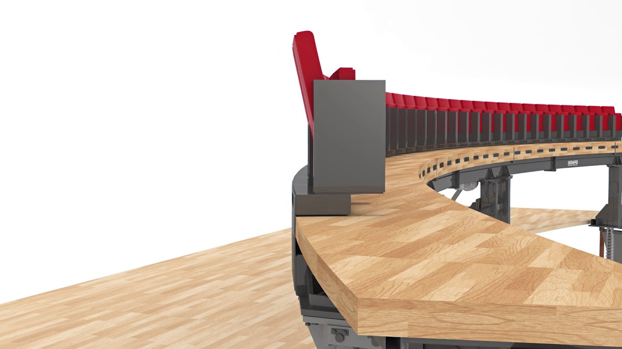 QSX Quick Seat Xchange, venue transformation concept