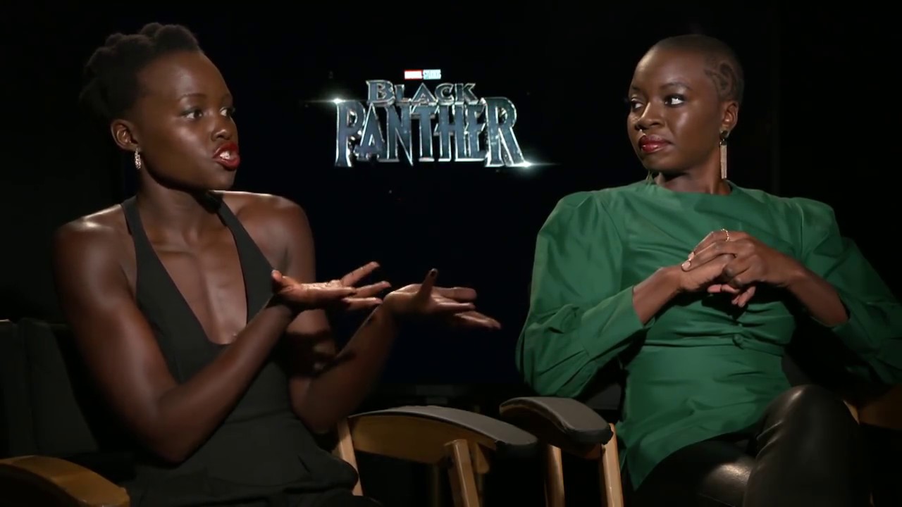 BLACK PANTHER Lupita Nyong'o & Danai Gurira Interview