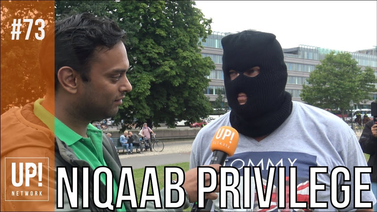 73. Bivakmuts aangehouden tijdens Niqaabdemo!