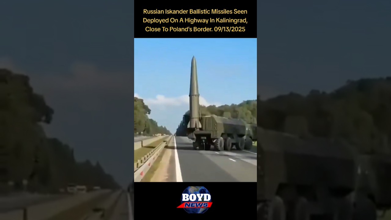 Russia Deploys Iskander Missiles Near Poland's Border In Kaliningrad. #boydnews