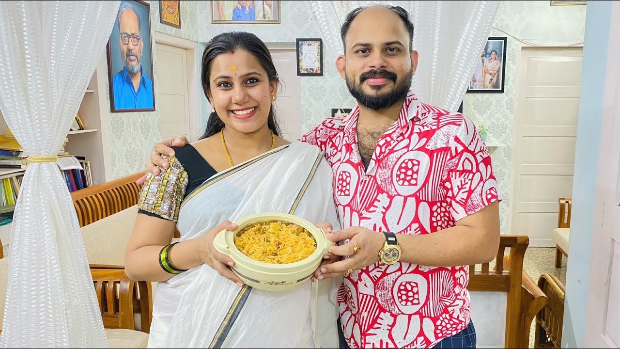 മട്ടൺ ബിരിയാണിയെ വെല്ലുന്ന വെജ് ബിരിയാണി | Devikaa Nambiaar | Vijay Maadhhav | Cooking | Recipe