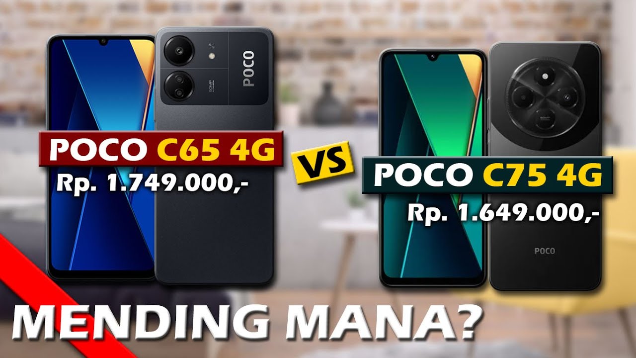 MENDING MANA? POCO C65 4G VS POCO C75 4G