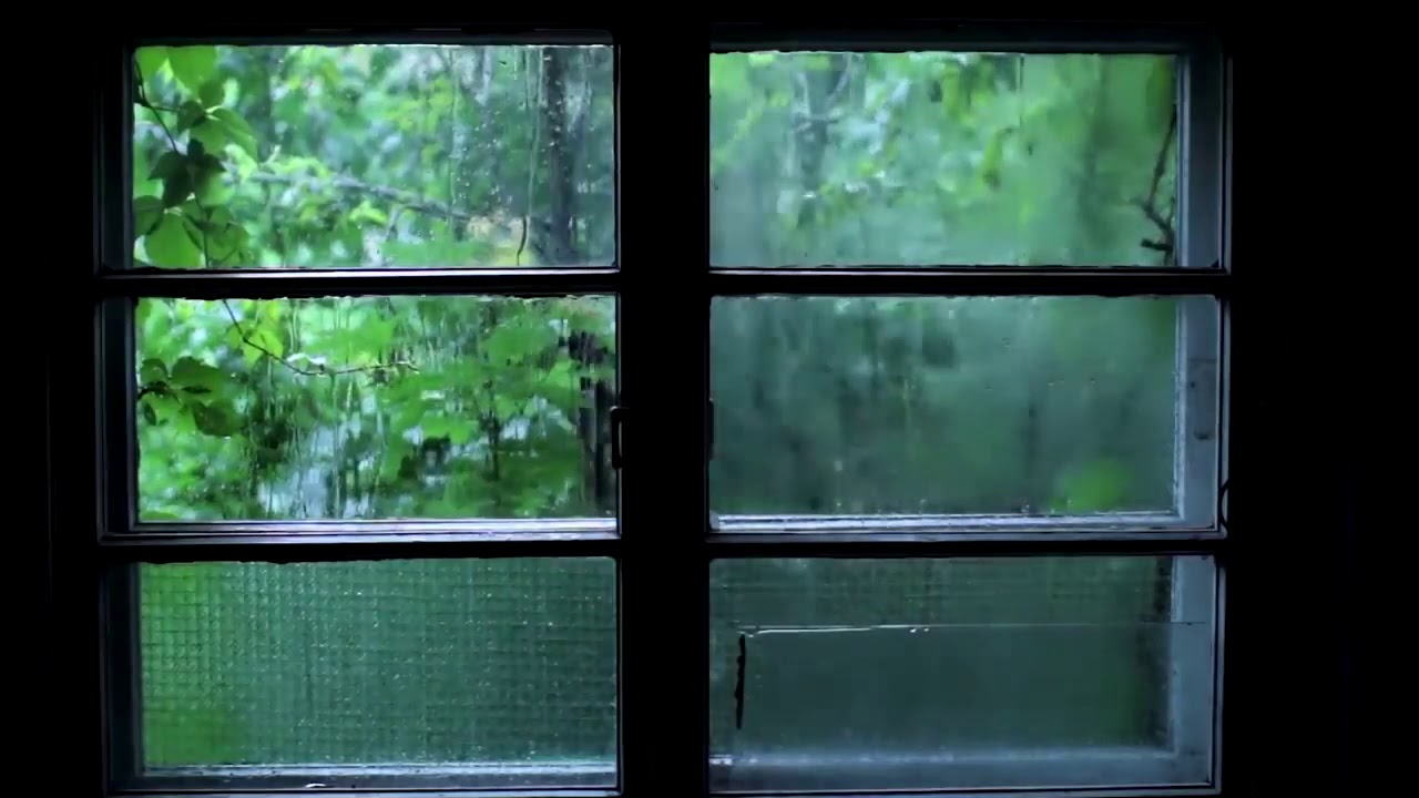 Fenêtre pluie orage / Storm rain window
