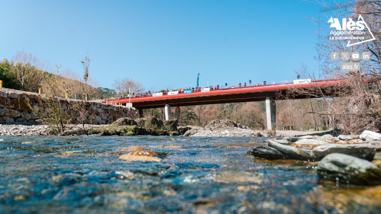 Le nouveau pont entre Genolhac et Chamborigaud a été rouvert à la circulation