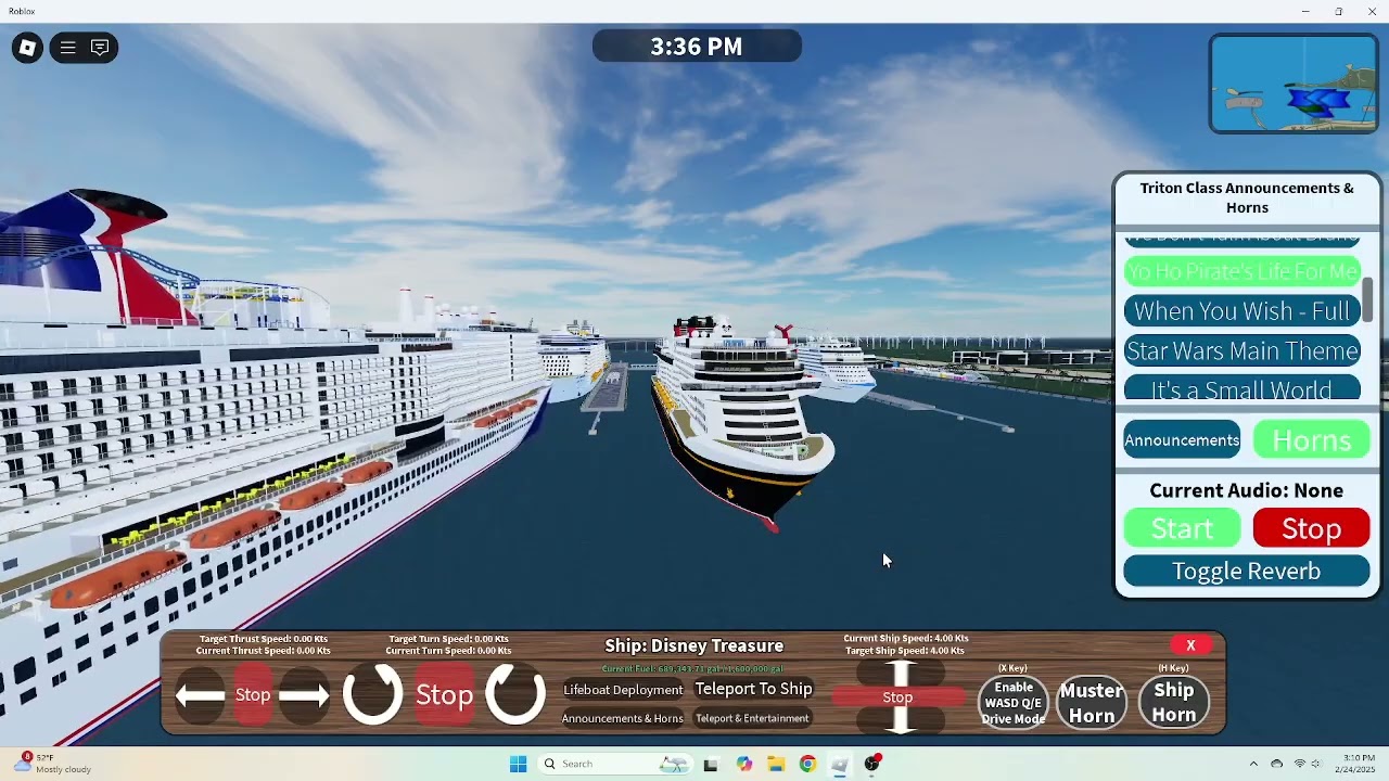Horn Battle on Cruise Line Simulator A New Era in Roblox