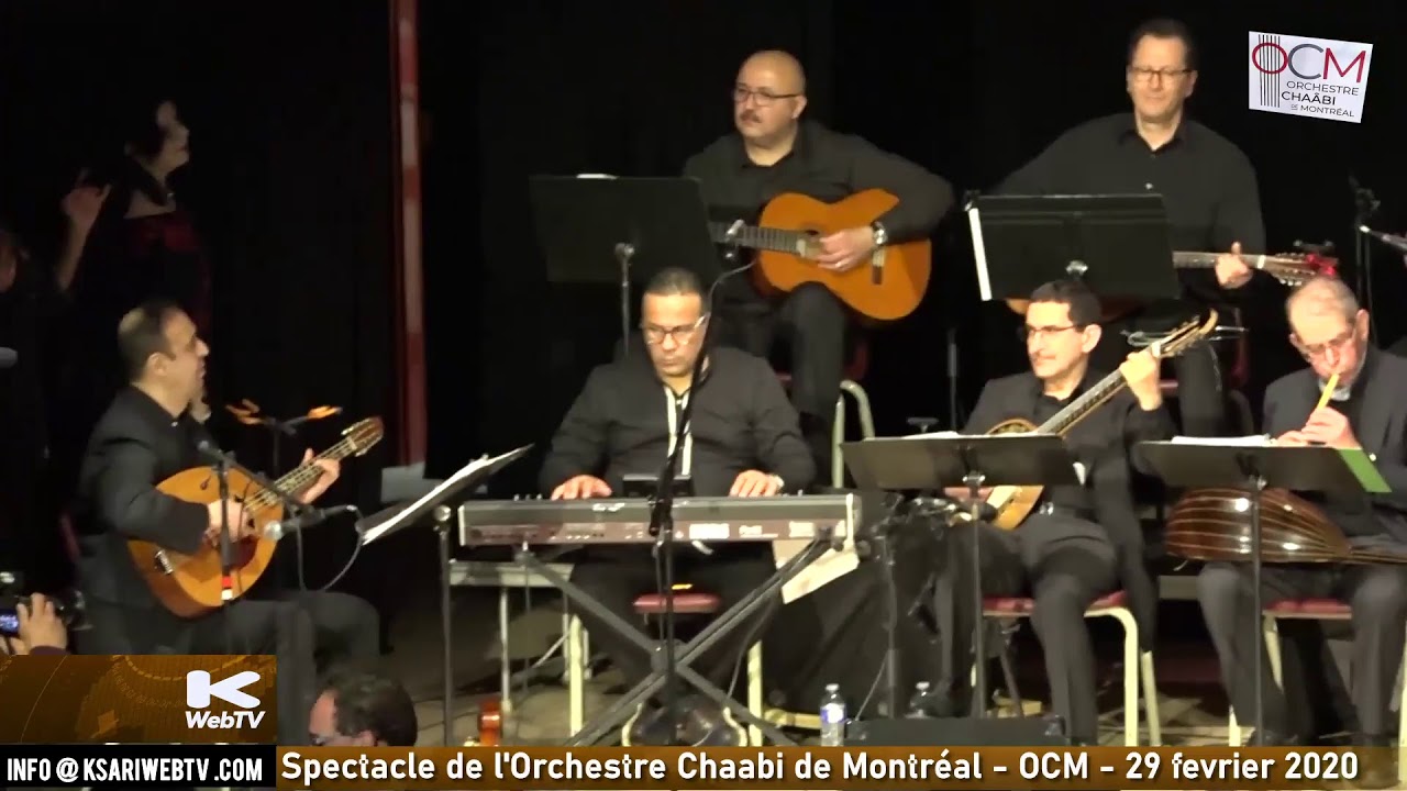 KWTV - Spectacle de l'Orchestre Chaabi de Montréal - OCM - 29 fevrier 2020