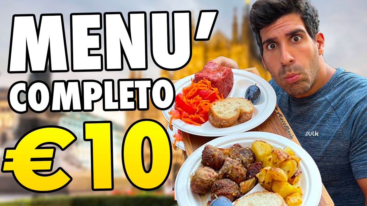 IL MODO PI&Ugrave; ECONOMICO DI MANGIARE A MILANO - MEN&Ugrave; FISSO 10&euro;