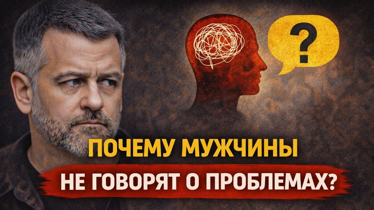 Почему мужчины не говорят о проблемах