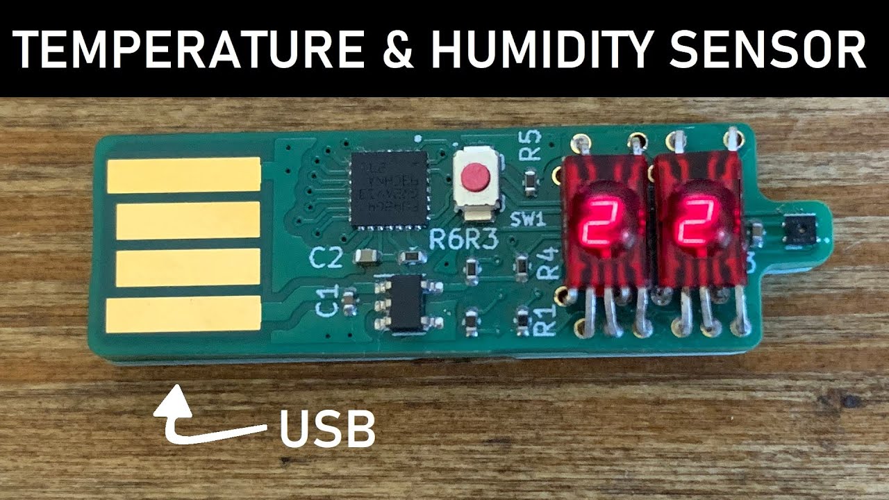 Building a USB temperature sensor