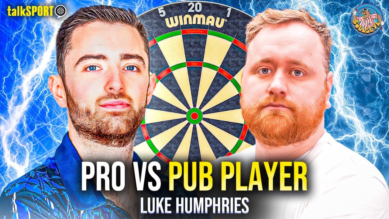 LUKE HUMPHRIES VS PUB DARTS PLAYER | FIRST TO THREE LEGS, 501
