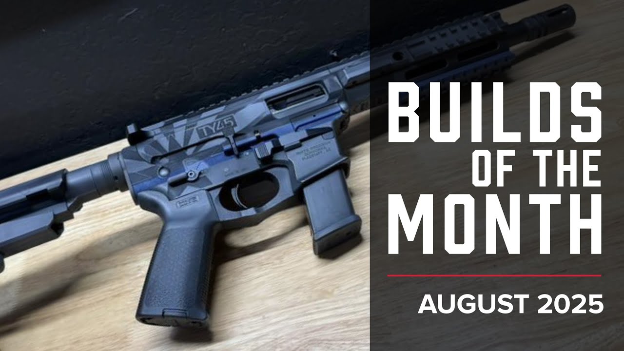 SDI Gunsmithing Student Builds of the Month - August 2025