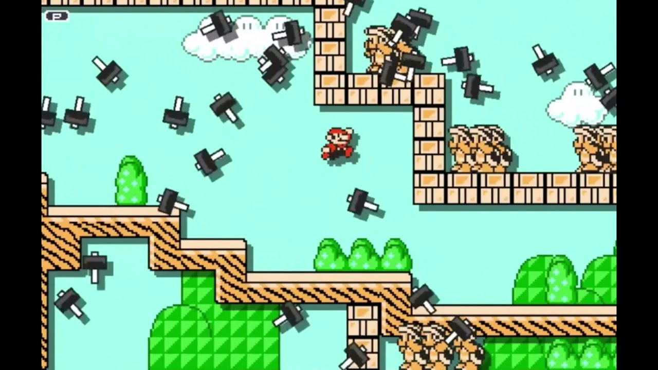 マリオ３　ハンマーブロス戦アレンジ