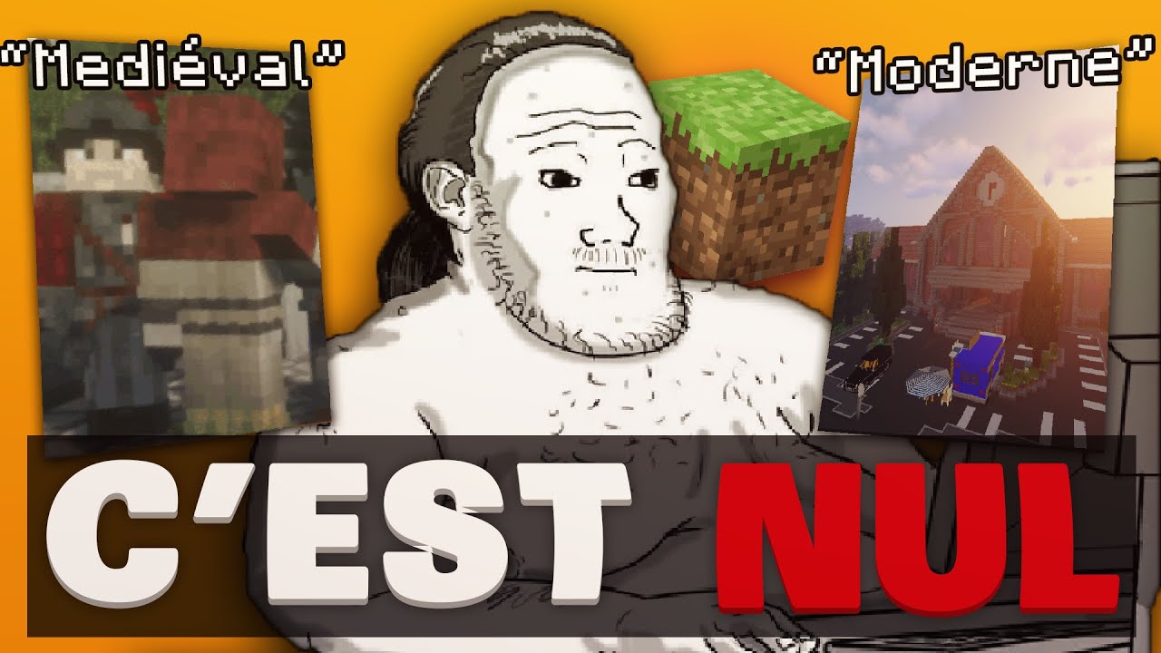 Les serveurs Minecraft RP P*E LA M*RDE !