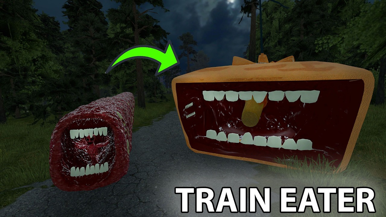 Train (original) turn into megahorn train eater monster in garry's mod