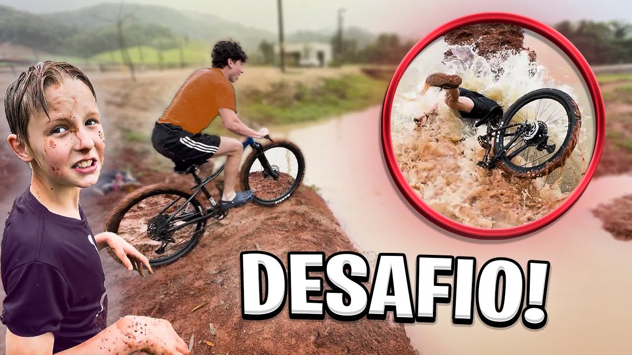 DESAFIEI MEUS AMIGOS A SALTAR DE BIKE NO RIO
