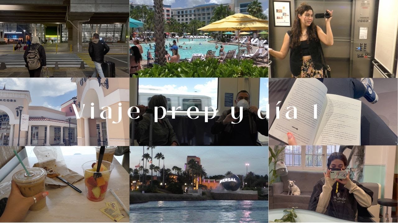 PREPARANDO EL VIAJE y primer d&iacute;a en ORLANDO VLOG