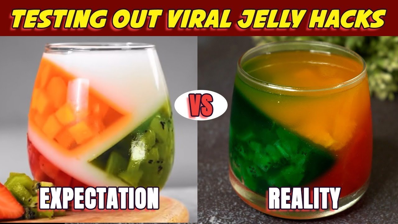 Testing Out Viral Food Hacks By 5 MINUTE CRAFTS | Trying Viral 5 Minute Crafts JELLY Hacks | HP