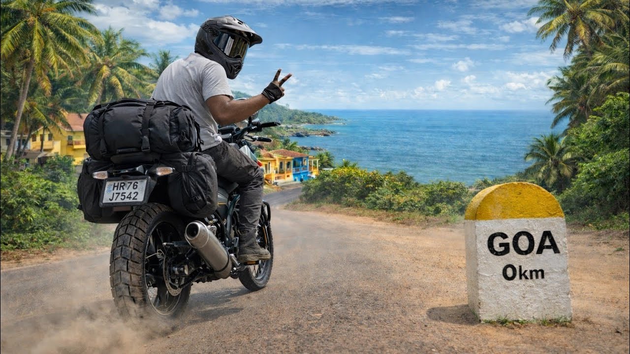the Bucketlist GOA Trip | BANGALORE TO GOA - Himalayan 450