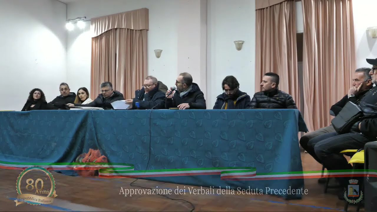 Consiglio Comunale di Torano Castello - Seduta del 23 Gennaio 2026