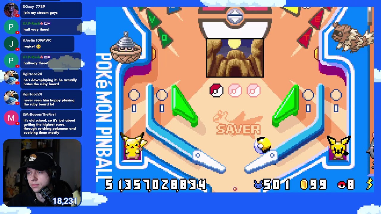 5th Place In The Pokemon Pinball World Today? (Horizontal)