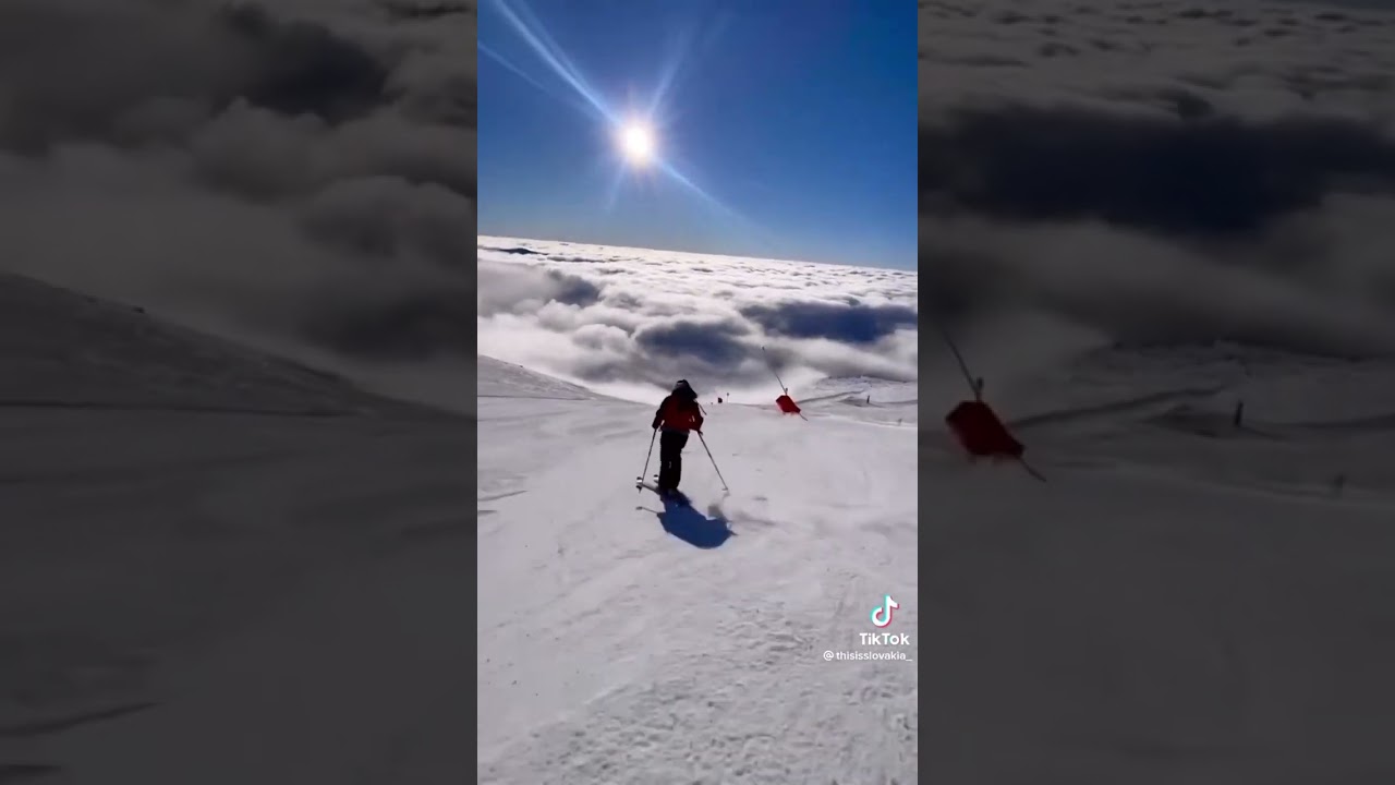 Skiing in heaven (TIKTOK: ThisIsSlovakia) 
