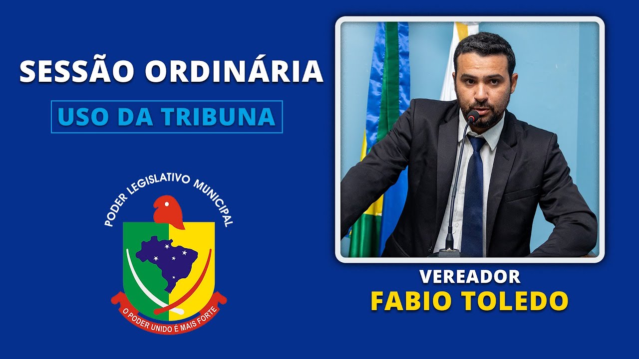 Uso da Tribuna - Fabio Toledo - 1152ª Sessão Ordinária 04/08/2025