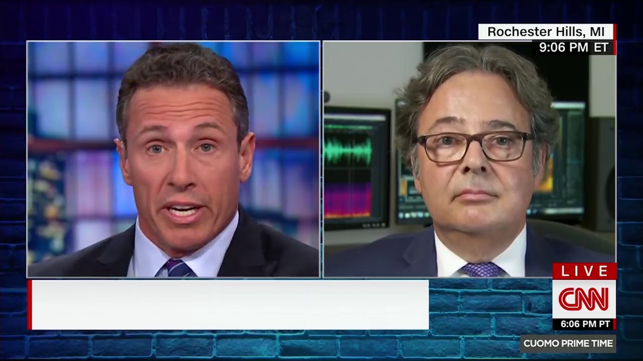 CNN LIVE Audio Forensic Expert Examines Trump-Cohen Tapes