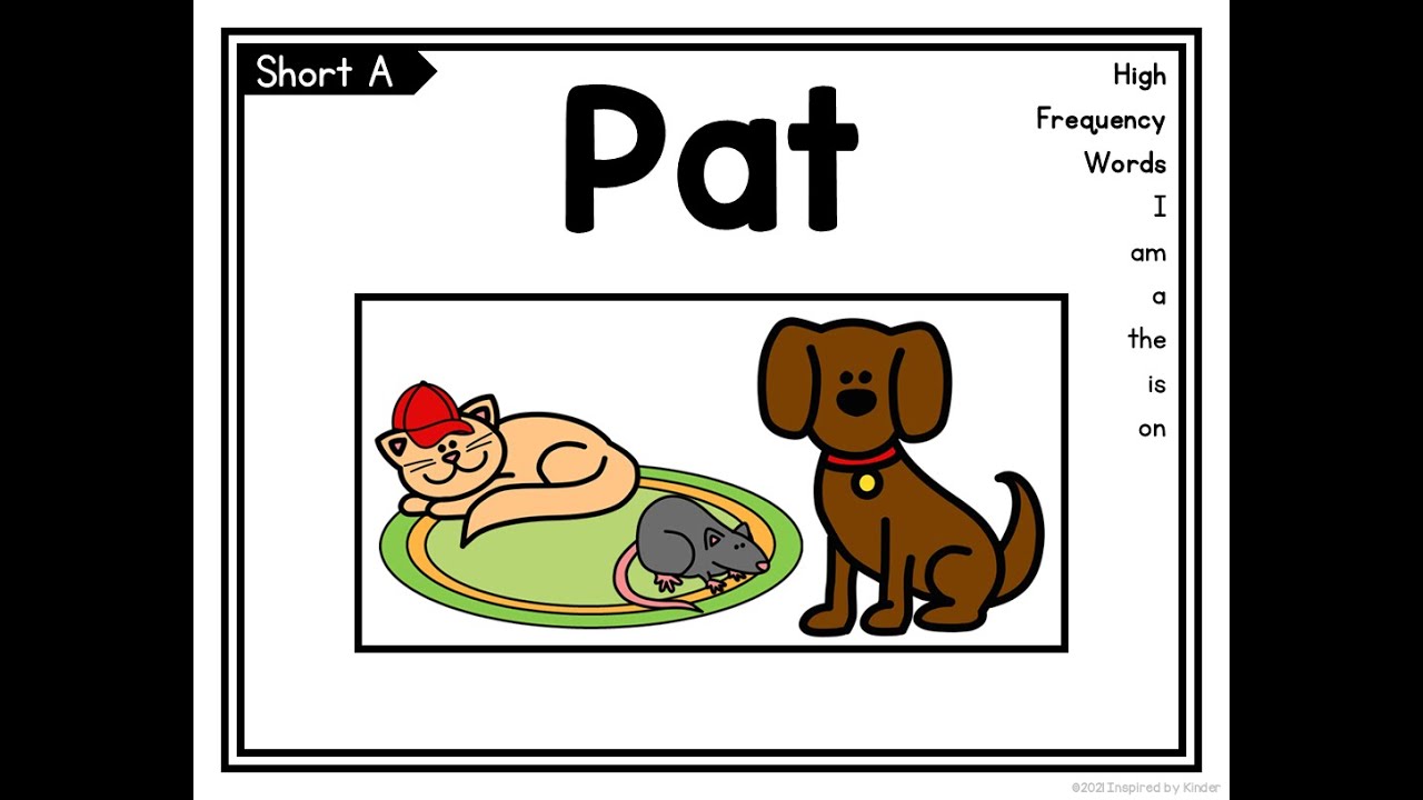 Short A Decodable Reader: 