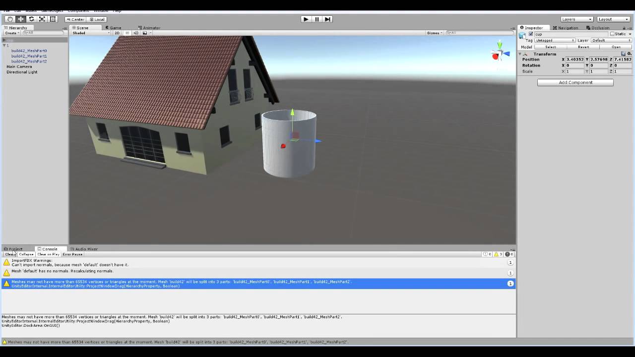 Как сделать игру на Unity 5 #7 свои игровые модели