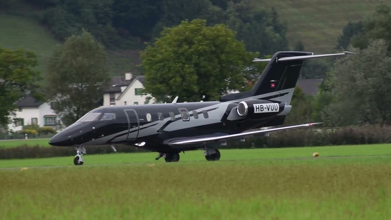 Pilatus PC24 HB-VUU at Buochs Airport