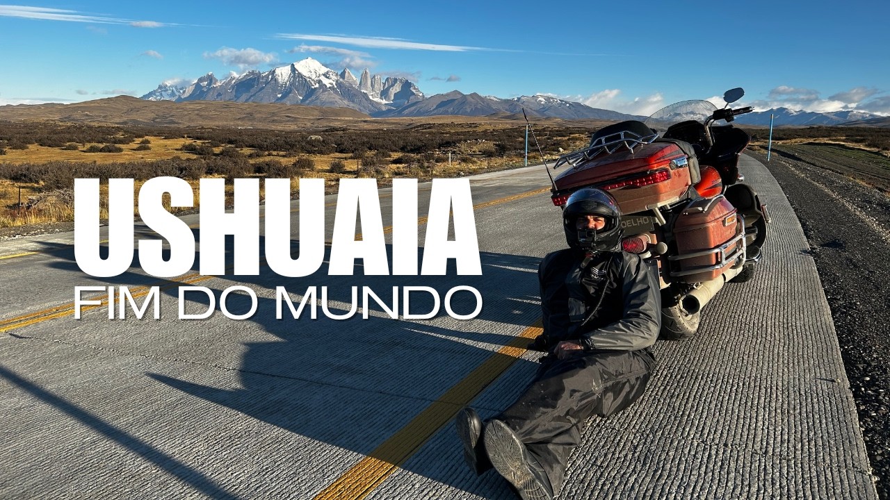12.000 km de Moto Até o Fim do Mundo – Documentário Completo Ushuaia
