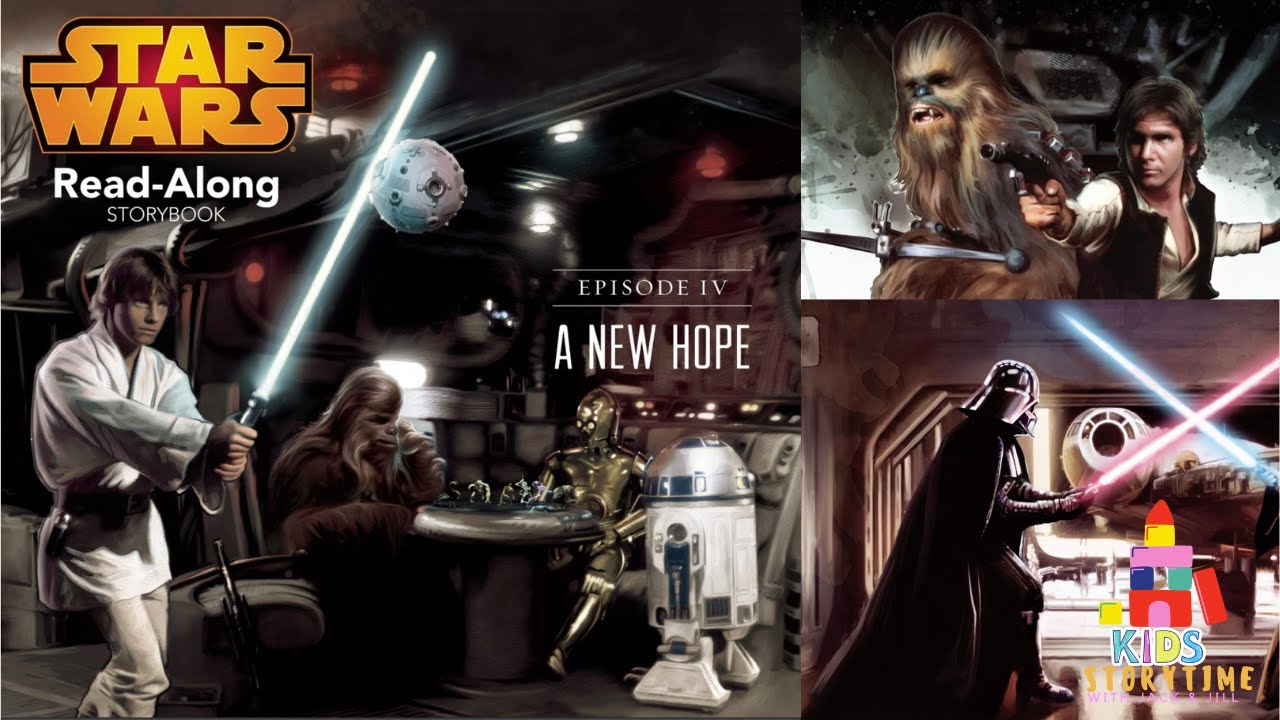 🚀🚀 Kids Book Read Aloud: Disney Star Wars : A New Hope