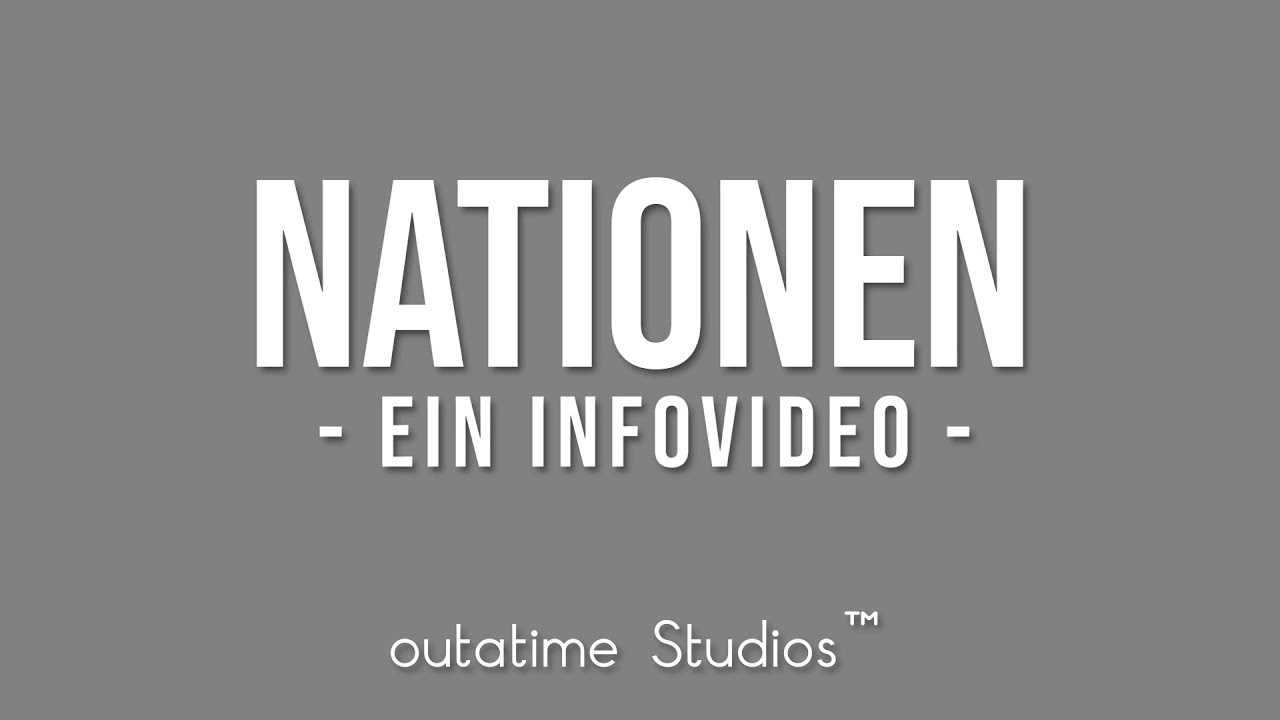 Was ist eine Nation? | Infovideo