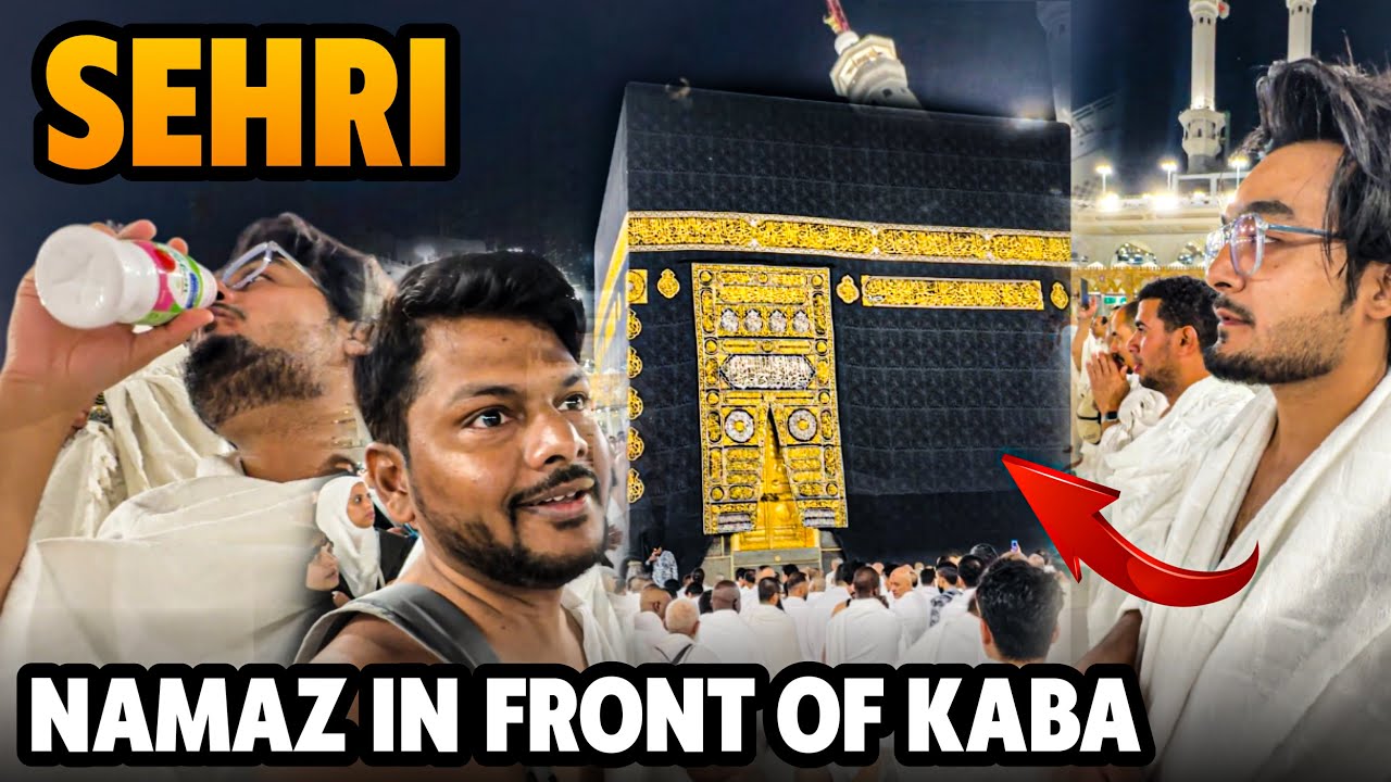 Fajr Namaz in Front of Kaba | Last Day in Makkah | Sehri in Masjid Al Haram | Param Vlog #221