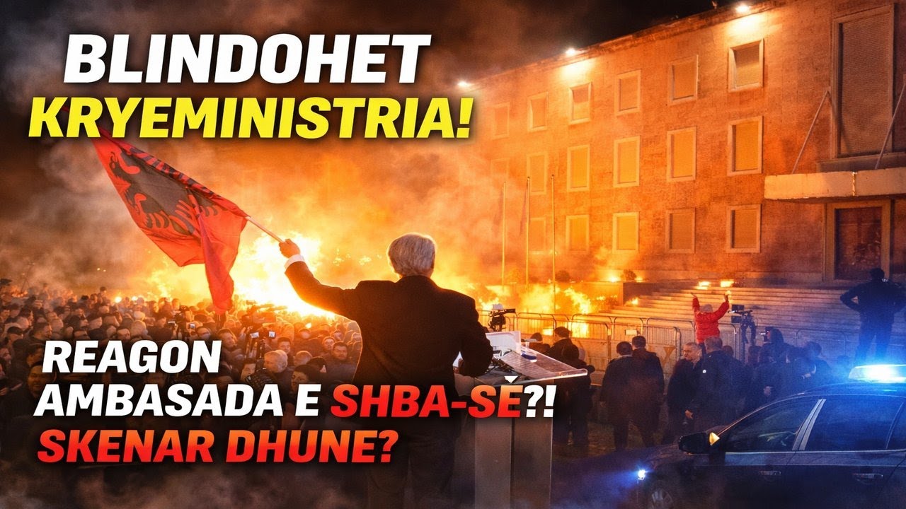 REAGON AMBASADA E SHBA-SË PËR PROTESTËN E BERISHËS?! PRITEN SKENARE DHUNE?!