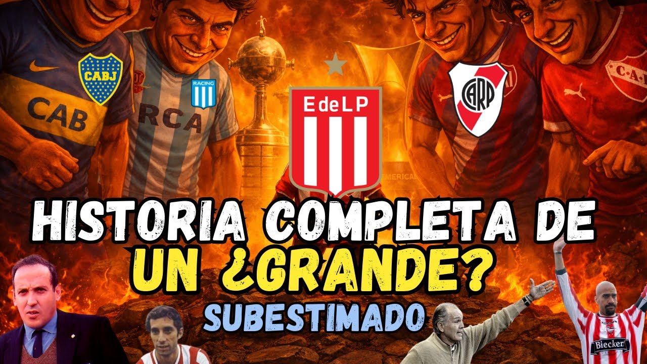El club que siempre tuvo EN CONTRA AL PODER | DOCUMENTAL ESTUDIANTES DE LA PLATA
