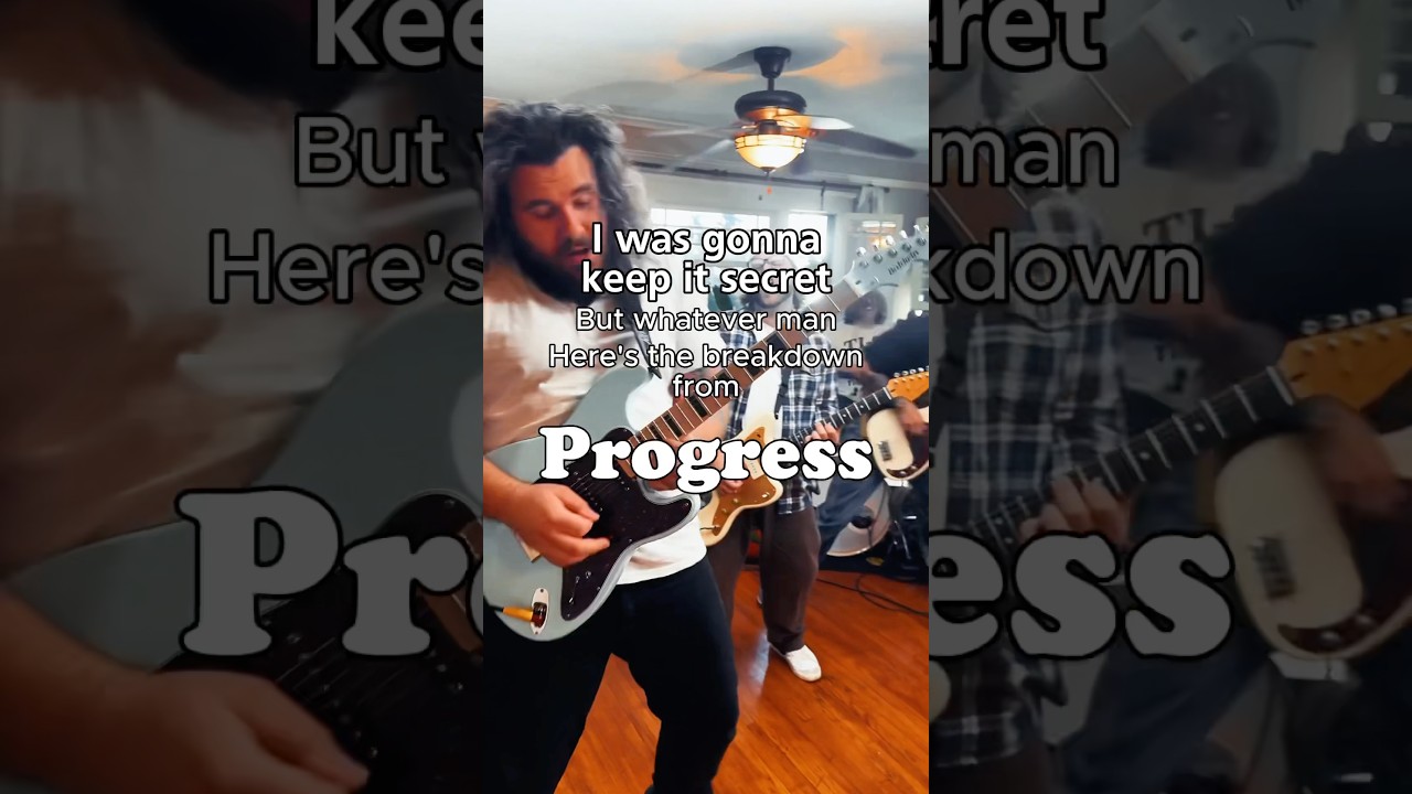I couldn&rsquo;t resist. Presave &ldquo;Progress&rdquo; on our page! #breakdown #guitarriff #adaytoremember #bilmuri