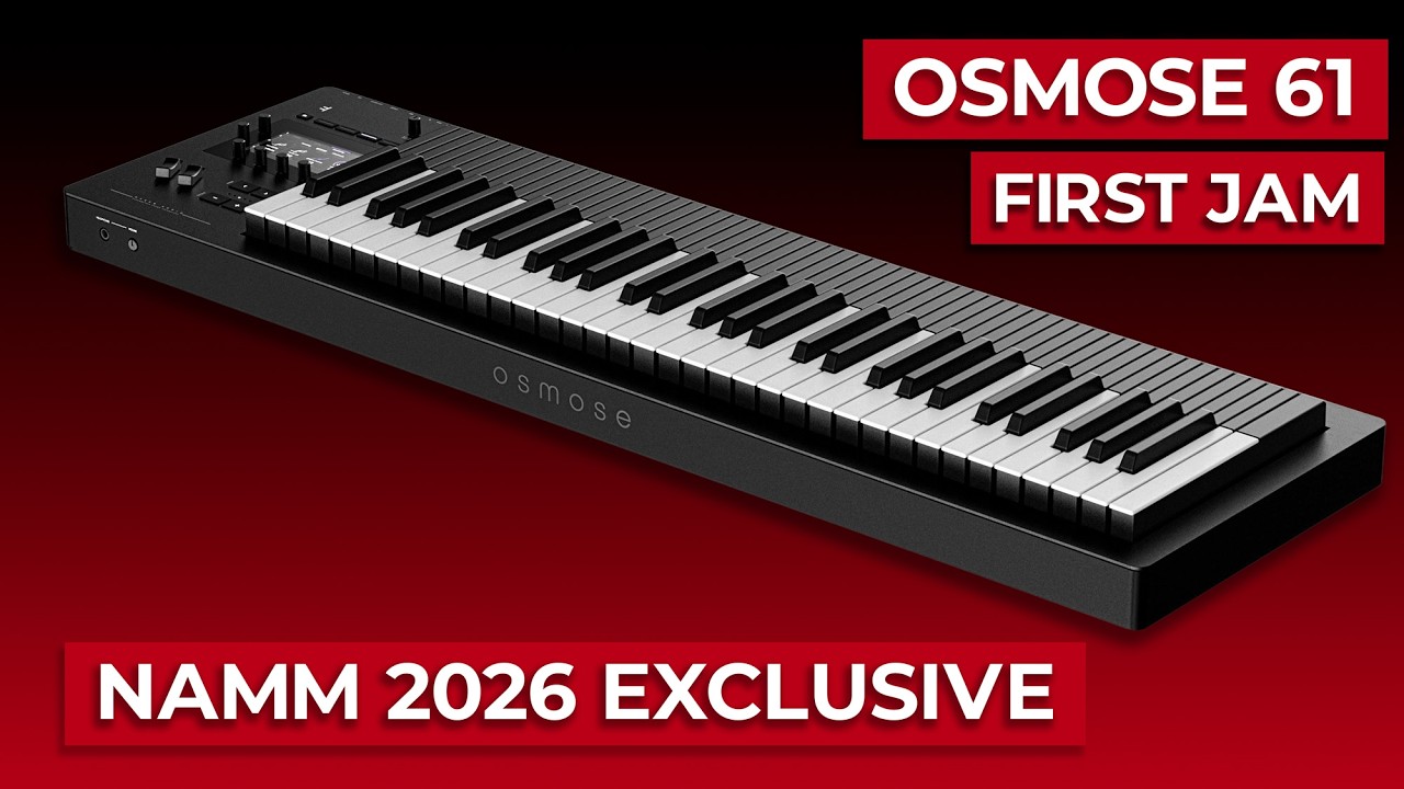 Exclusive First Play of the New Osmose 61 (Expressive E)