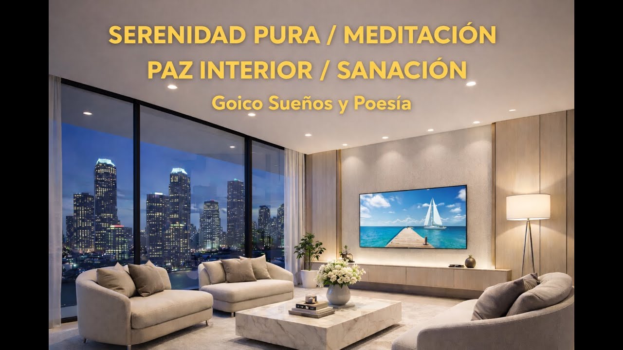 🌑 SERENIDAD PURA: Música Etérea para Sanar el Alma y Encontrar Paz Interior | Goico