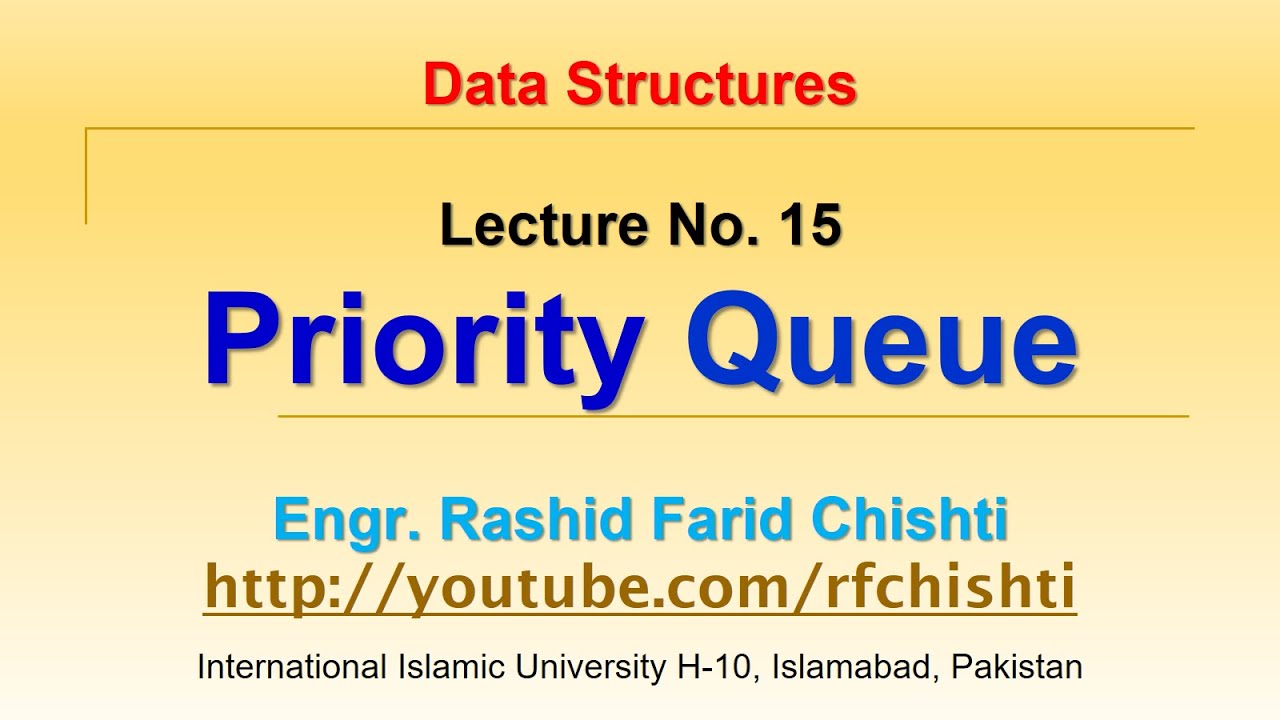 Data Structure 15 Priority Queue