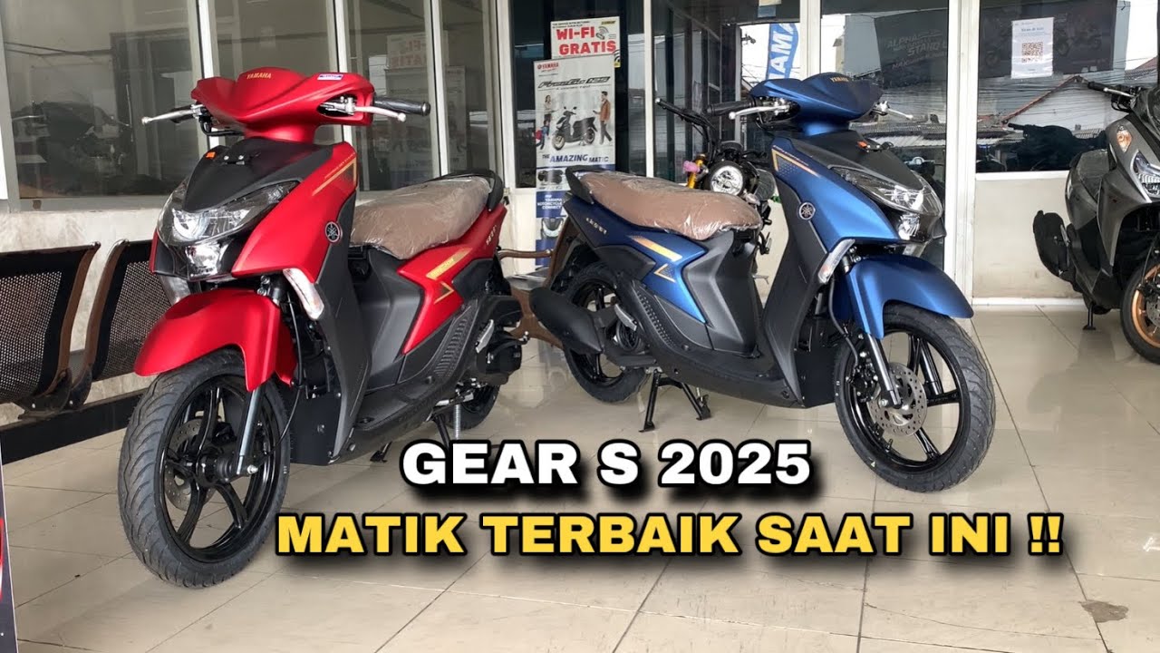 FULL REVIEW❗️YAMAHA GEAR 125 S-VERSION 2025 I TYPE TERMAHAL
