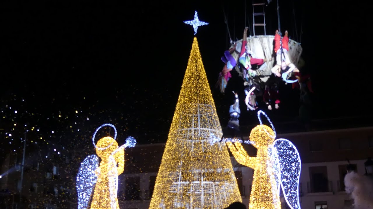 Espectáculo aéreo Peter Pan Plaza Mayor Torrejón de Ardoz 2023