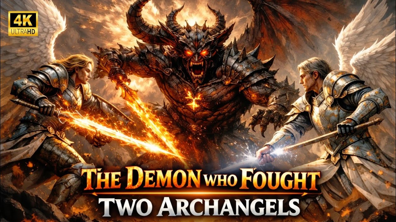 THE DEMON WHO FOUGHT TWO ARCHANGEL | Shocking Angelic Battle & Hidden Bible Secrets