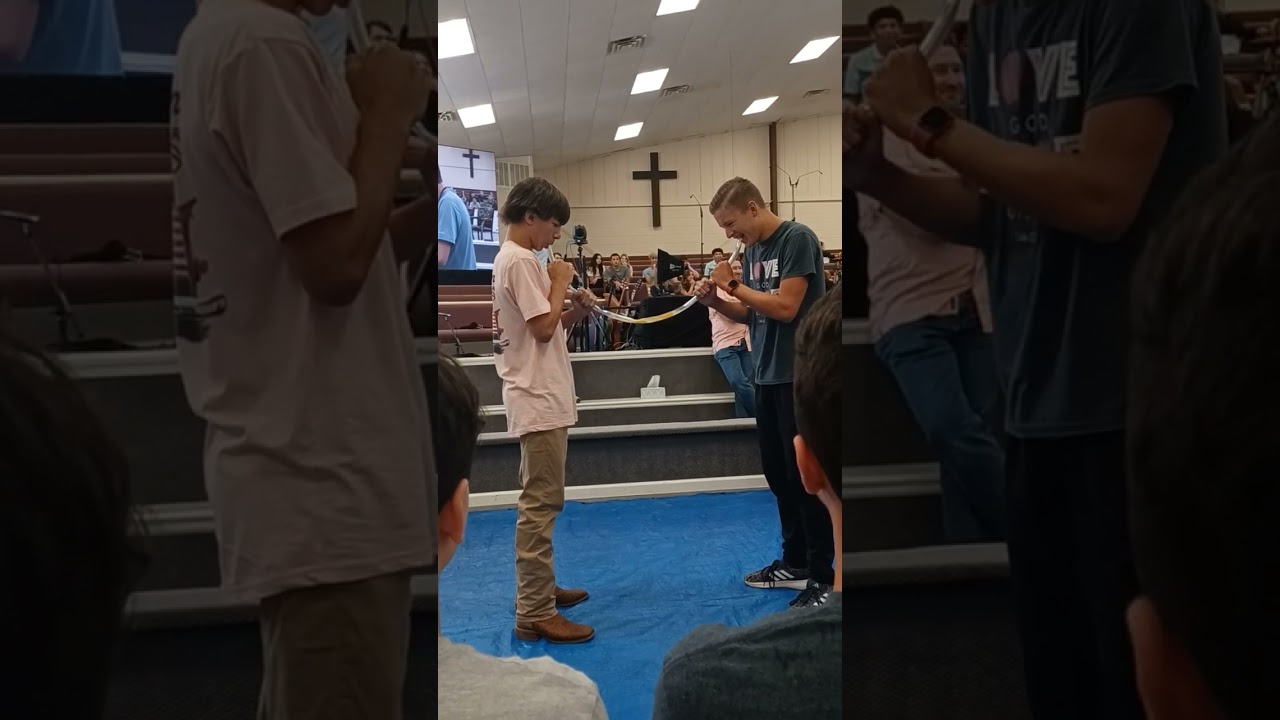 egg tube game power of 2 youth camp #2024 #egggame