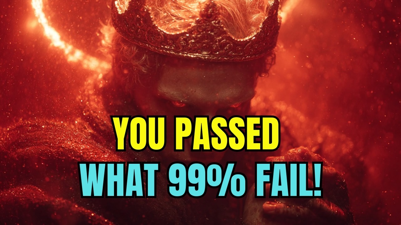 CHOSEN ONE: You passed God’s hardest test without realizing it. The results were excellent 🚨🔥