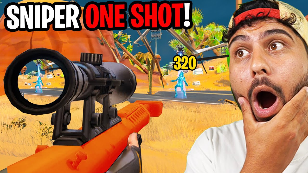 SNIPER ONE SHOT Challenge in Fortnite!
