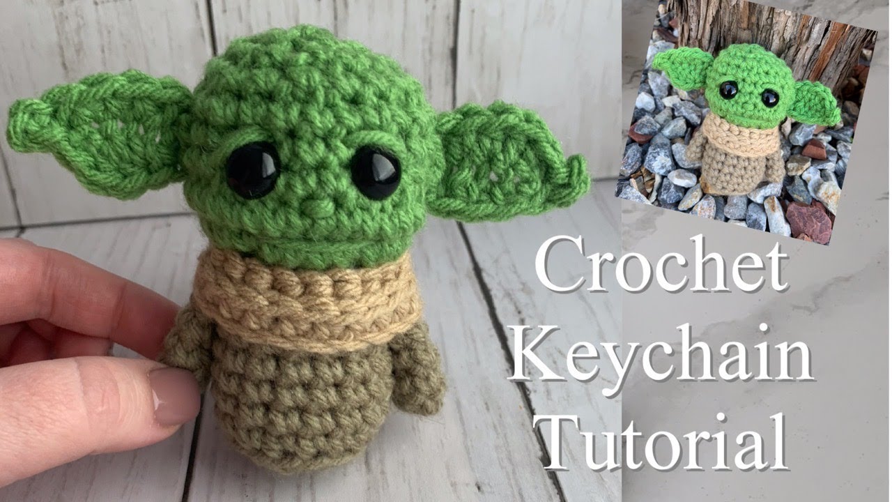 Baby Yoda keychain: quick and easy (45 minutes tutorial)