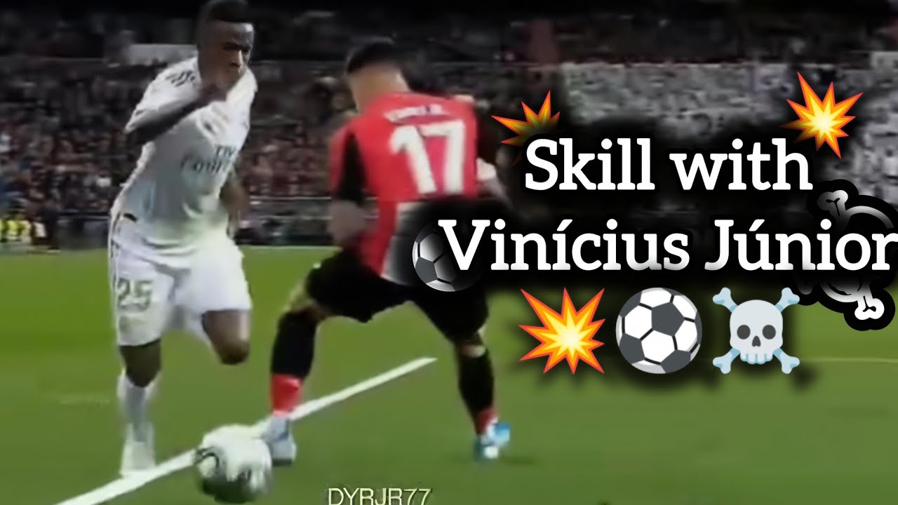 Skills with Vinícius Júnior for you 💥⚽☠️