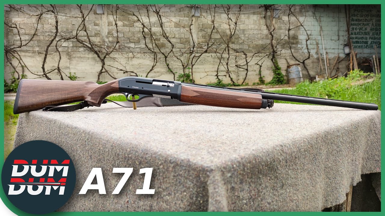 Yildiz A71, opis poluautomatske sačmarice